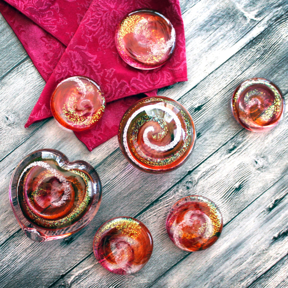 Living Glass Hearts for Pets
