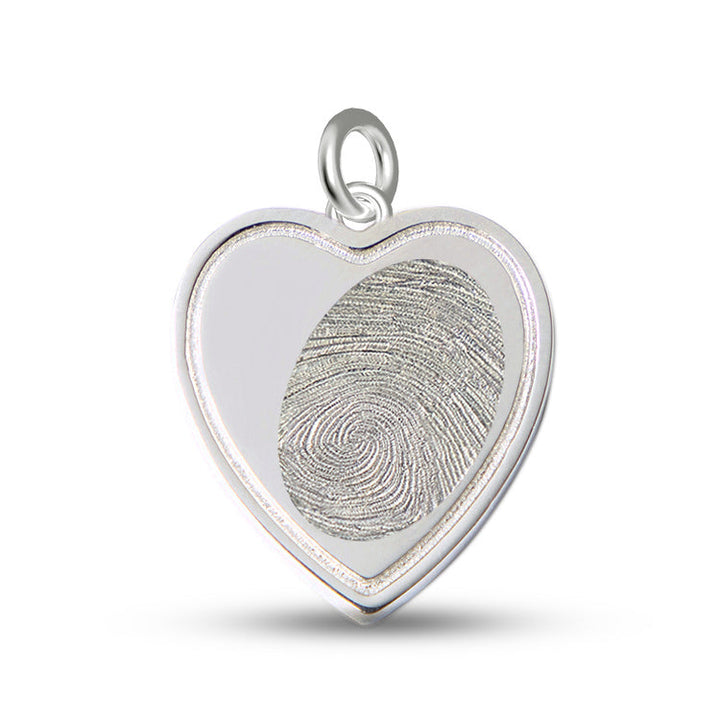 Heart Fingerprint Pendant