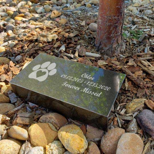 Custom Pet Memorial Stone