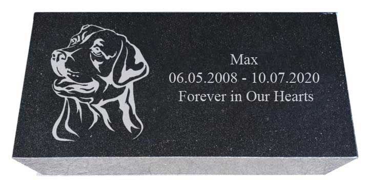 Custom Pet Memorial Stone