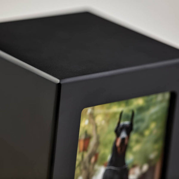 Photo Urn for Pets - Black
