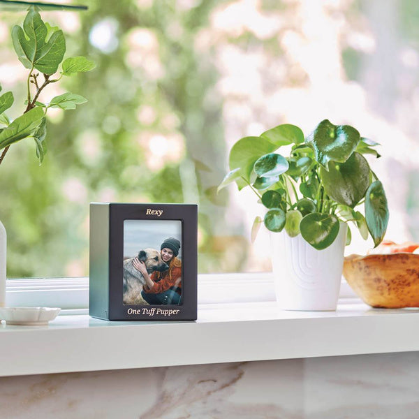 Photo Urn for Pets - Black